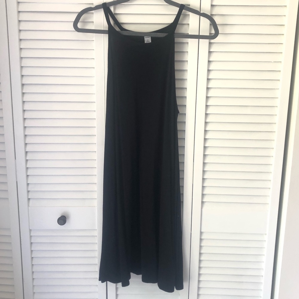 Old Navy Black Mid-Length Sundress